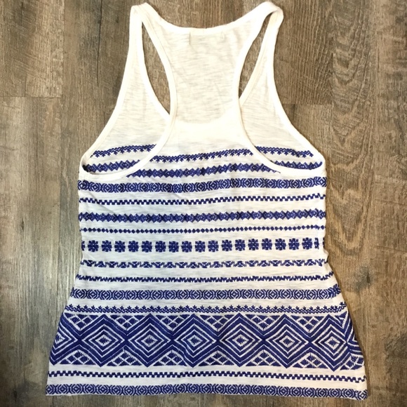 Sam Edelman Embroidered Racerback Tank Top - Picture 5 of 7